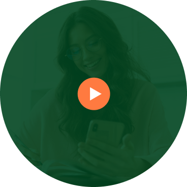 Imagem ilustrativa representando com ação para reproduzir video